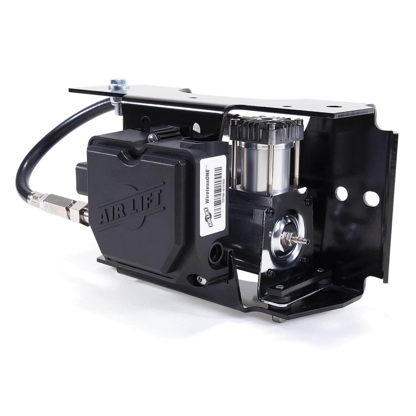 Air Lift WirelessOne 2nd Generation + EZ Mount On-Board Air Compressor with Mobile App Control - 25980EZ - Perfect for Truck, SUV & Off-Road Vehicle Air Suspension Systems