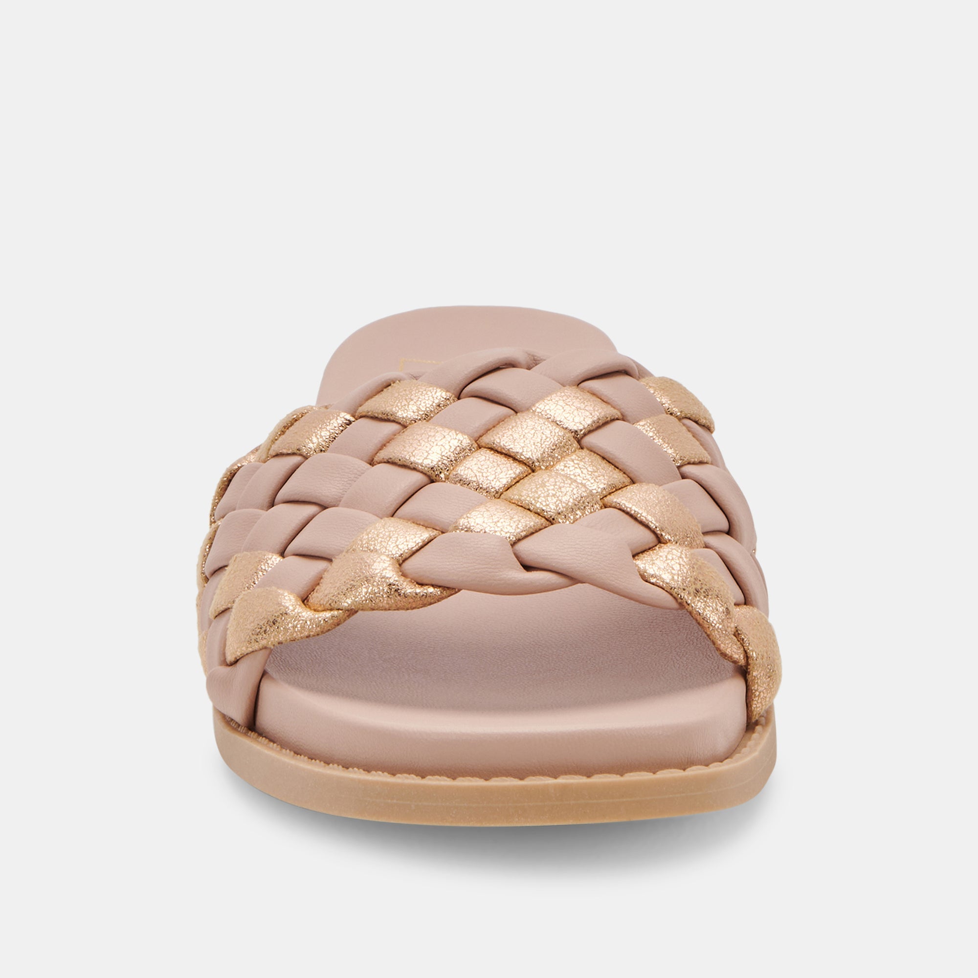 GRAZIE Women's Natural Multi Stella Sandals - Comfortable Leather Flip Flops for Summer, Beach, and Casual Wear
