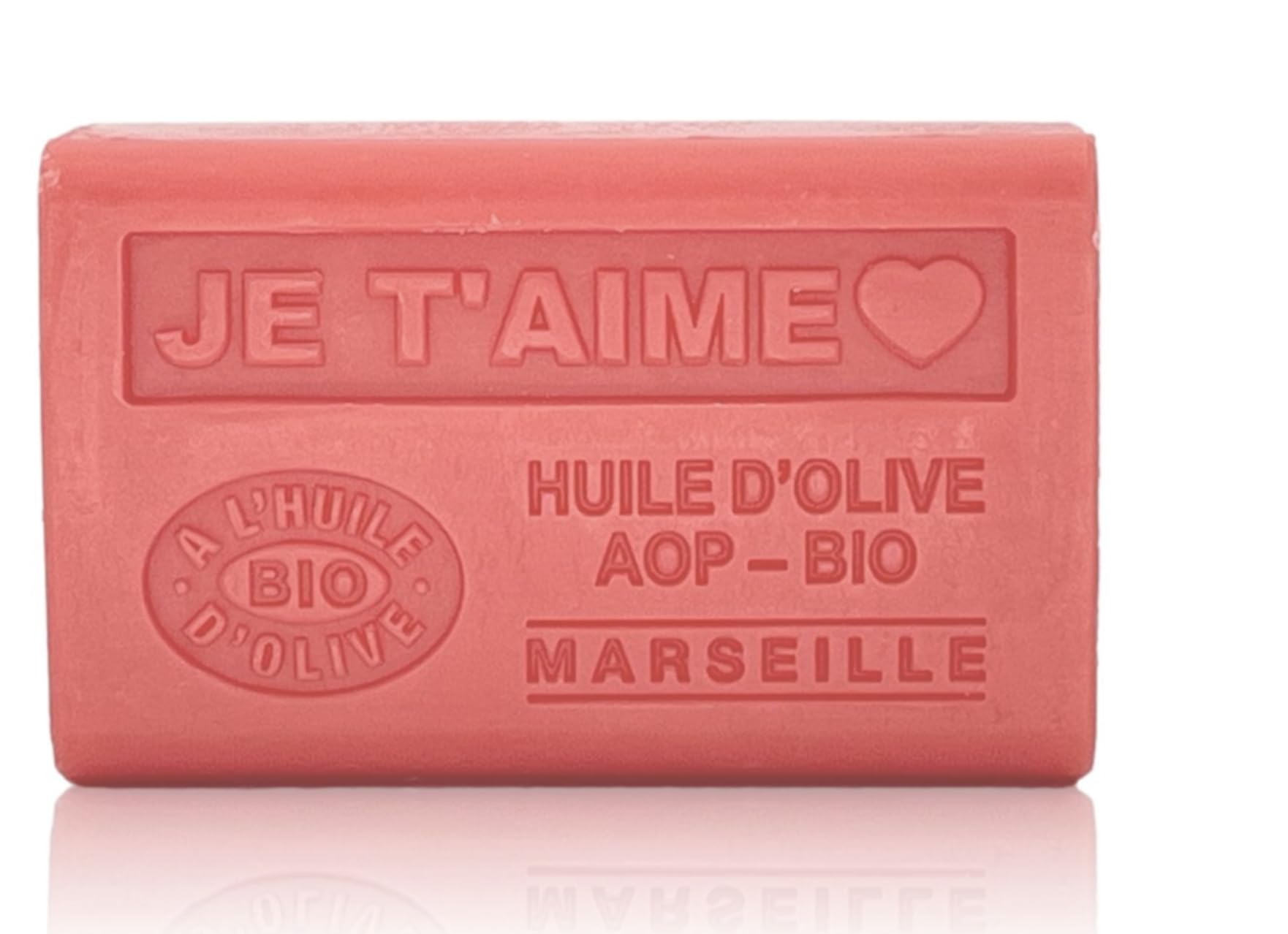 Organic Shea Butter Soap with Natural Fragrance - 125g Moisturizing Bar for Dry Skin | JE T'AIME (I Love You) | Perfect for Daily Bathing, Gift Giving & Relaxation