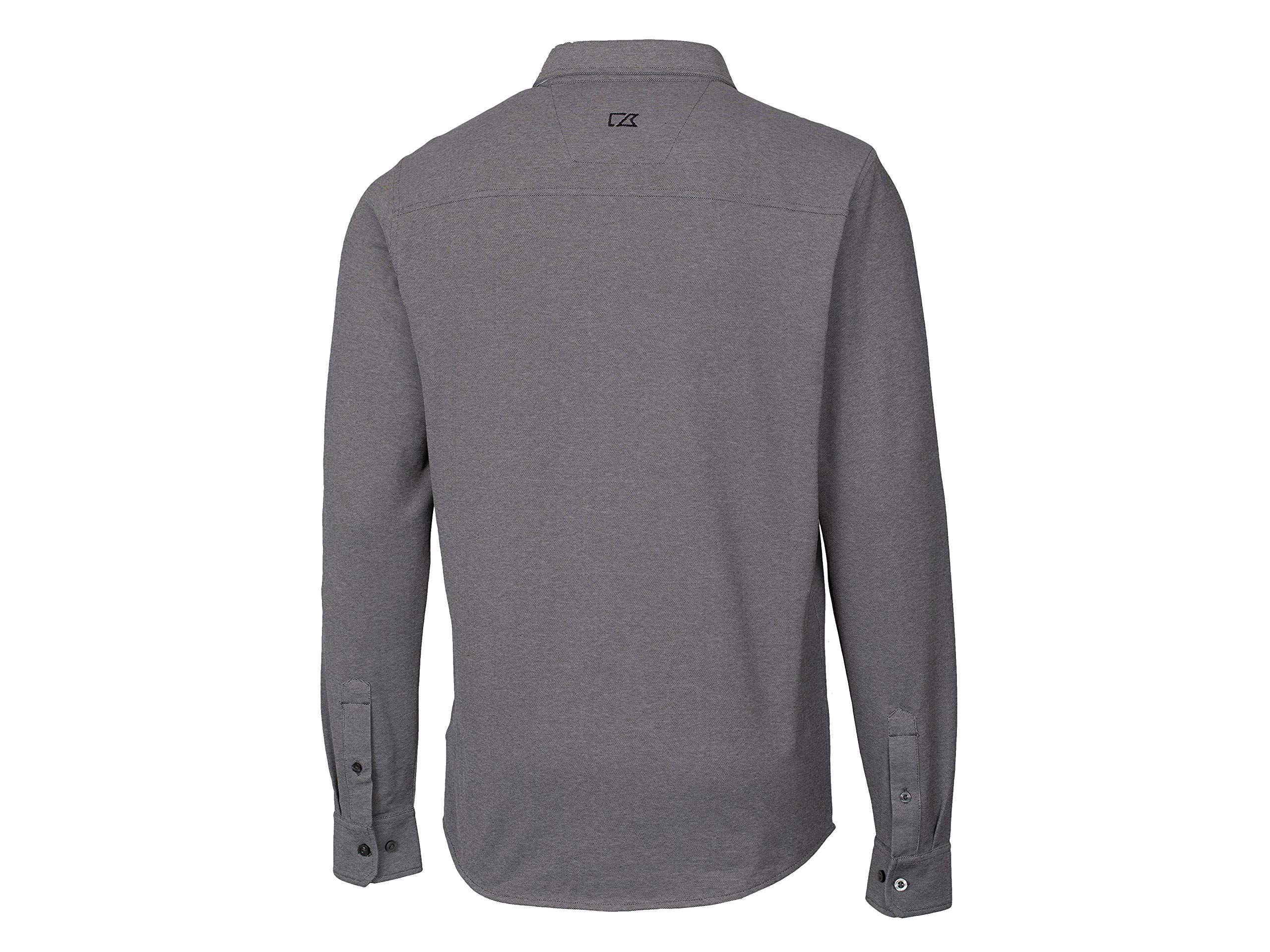 Cutter & Buck Men's Big & Tall Button-Down Shirt | Comfortable Casual & Office Wear | Perfect for Work, Travel & Outdoor Activities