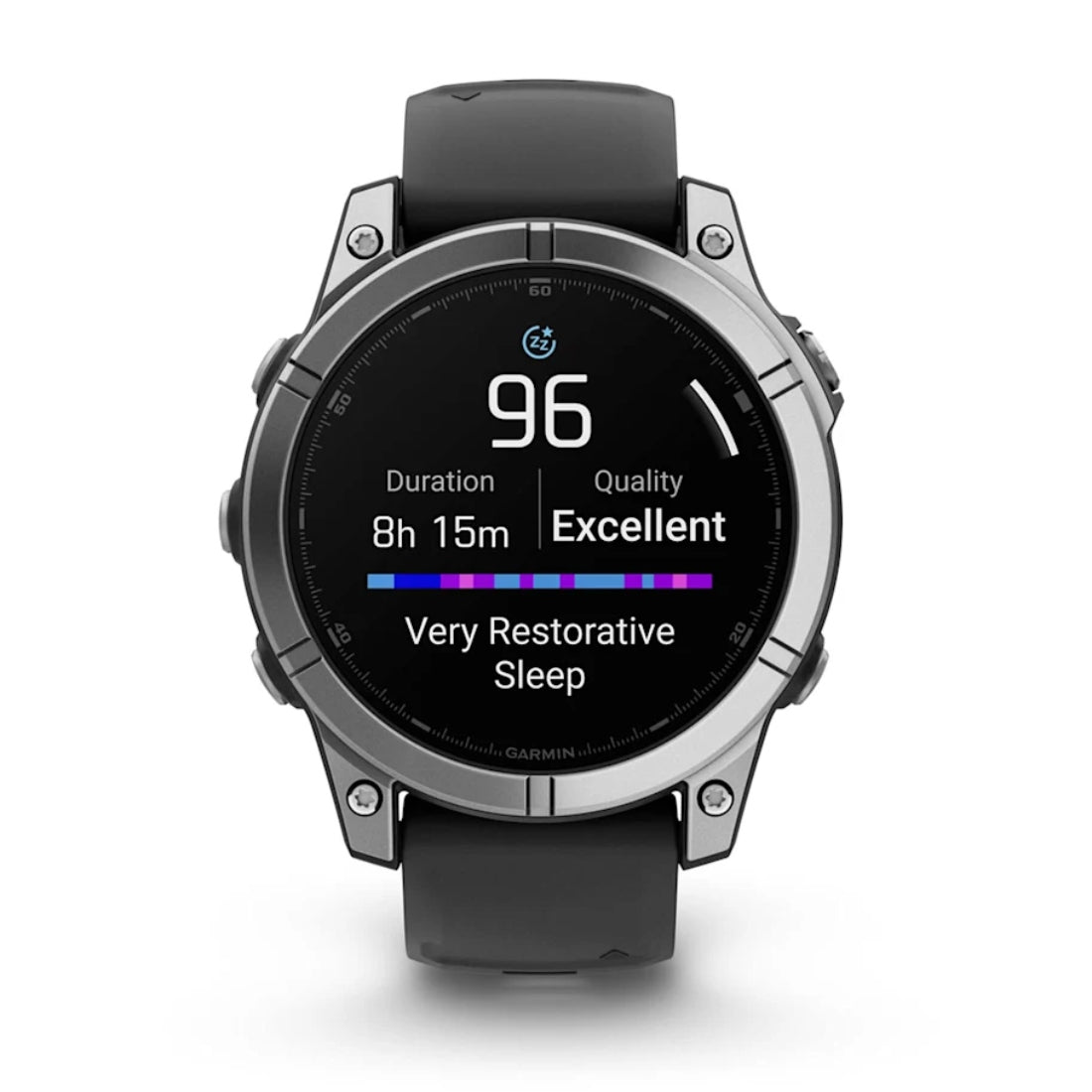 Fenix E 47mm AMOLED Smartwatch - Premium Fitness Tracker with Heart Rate Monitor, GPS & Waterproof Design for Running, Swimming & Outdoor Activities