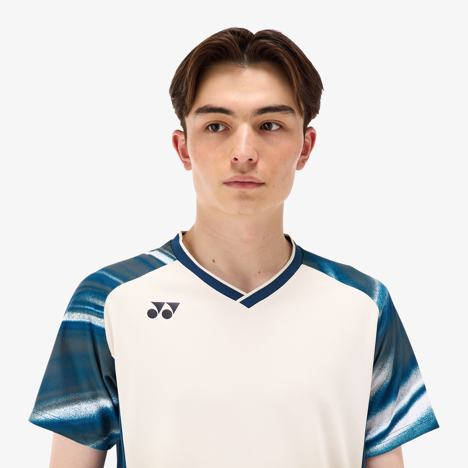 Yonex Men's Tennis Shirt 10577 - Breathable Quick-Dry Performance Polo for Sports & Casual Wear - Sand Color