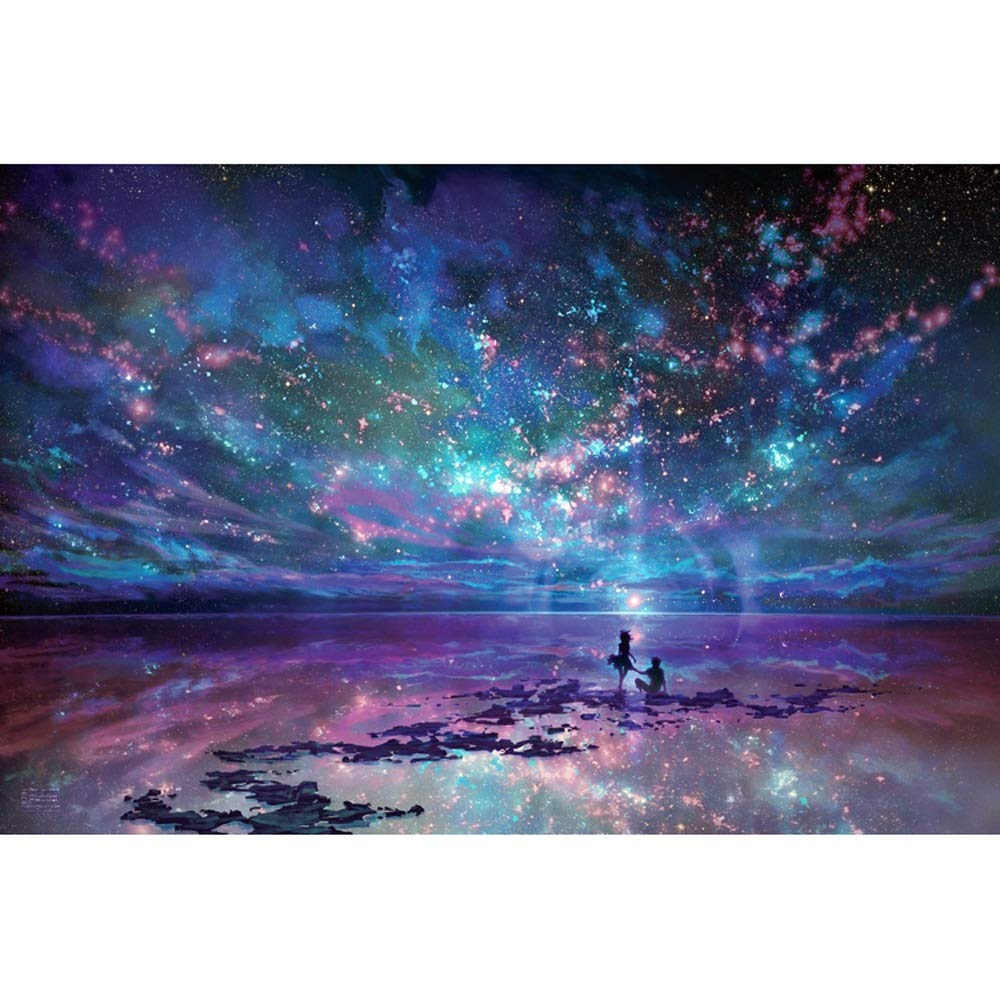3000-Piece Wooden Jigsaw Puzzle - Fantasy Starry Ocean Scene - Challenging Adult Puzzle Game - Perfect Gift for Puzzle Lovers (Great for Stress Relief, Family Bonding & Home Decor)