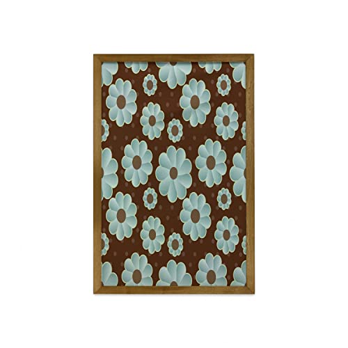 Pale Seafoam Umber Brown
