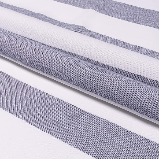 Coastal Resort Stripe Fouta 2-Piece Beach Towel Set with Tassels - Soft & Absorbent for Pool, Beach, Spa & Outdoor Use