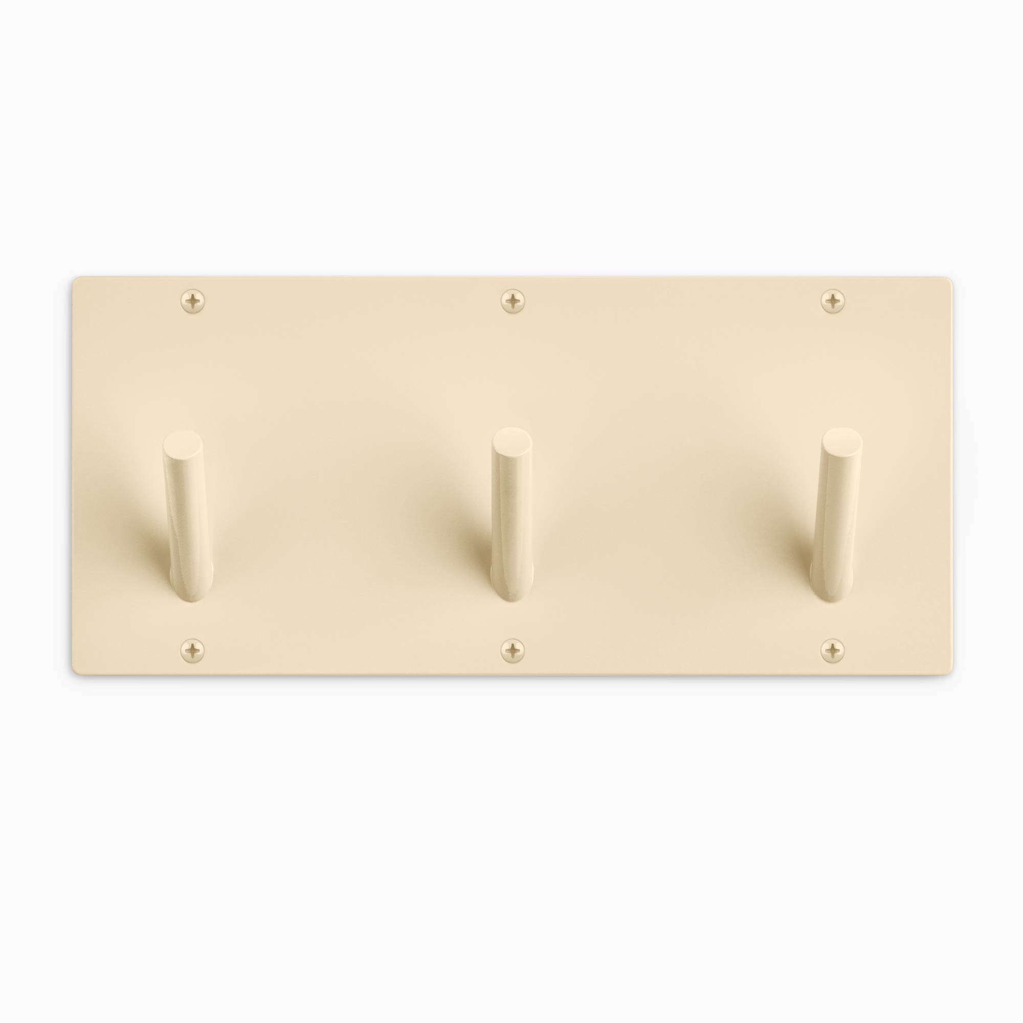 Peggy Square 3 Wall Hook - Rustic Decorative Hooks for Hanging Coats, Hats & Towels - Perfect for Entryway, Bathroom & Bedroom Organization