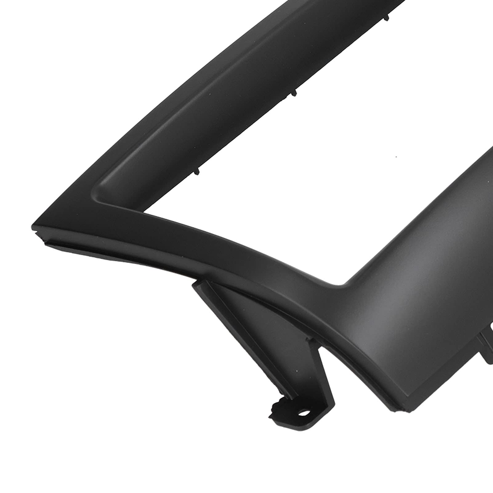 Qiilu 2Din Stereo Radio Fascia Panel - Universal Fit for 2004-2010 Car Models | DVD Navigation Frame Trim Kit | Perfect for Car Audio System Upgrades & Dashboard Customization