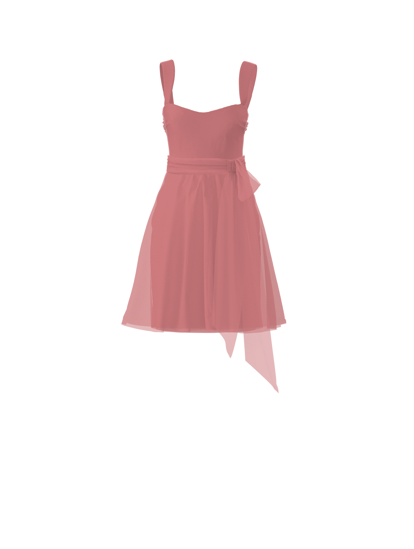 Alexis Bodice & Carla Skirt Set with Rose Sash Belt - Elegant Women's Fashion Outfit for Parties, Weddings & Special Occasions
