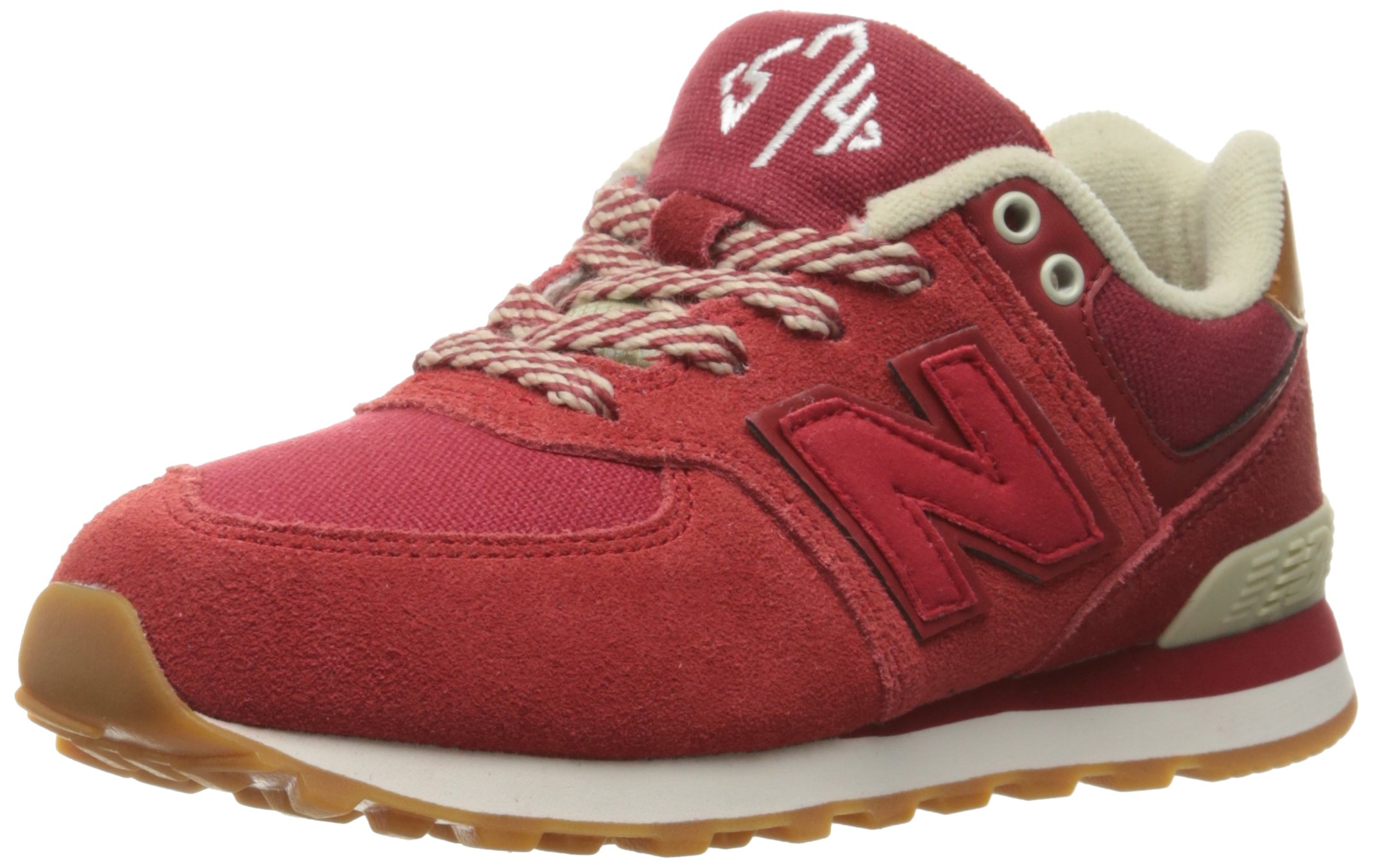 New Balance KL574V1 Grade Collegiate Pack Fashion Sneakers for Kids - Lightweight Comfortable School Shoes for Boys & Girls - Perfect for Running, Walking & Casual Wear