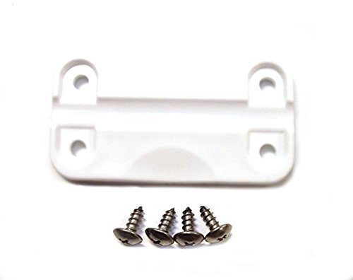 JSP Manufacturing New Igloo Cooler Replacement Plastic Hinges with Stainless Steel Screws (6-Pack) - Perfect for Cooler Repair, Outdoor Camping & Picnic Accessories