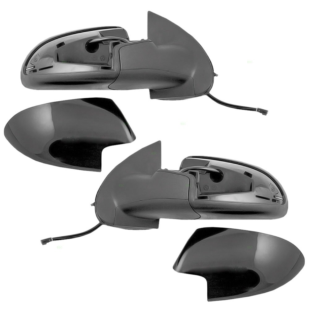 Replacement Power Side Door Mirrors Set for Chevy Cobalt G5 Sedan - Driver & Passenger Side Mirrors with Caps (Compatible with Part Numbers 25831896, 25831895) | Perfect for Mirror Repair, Collision Replacement & Vehicle Restoration