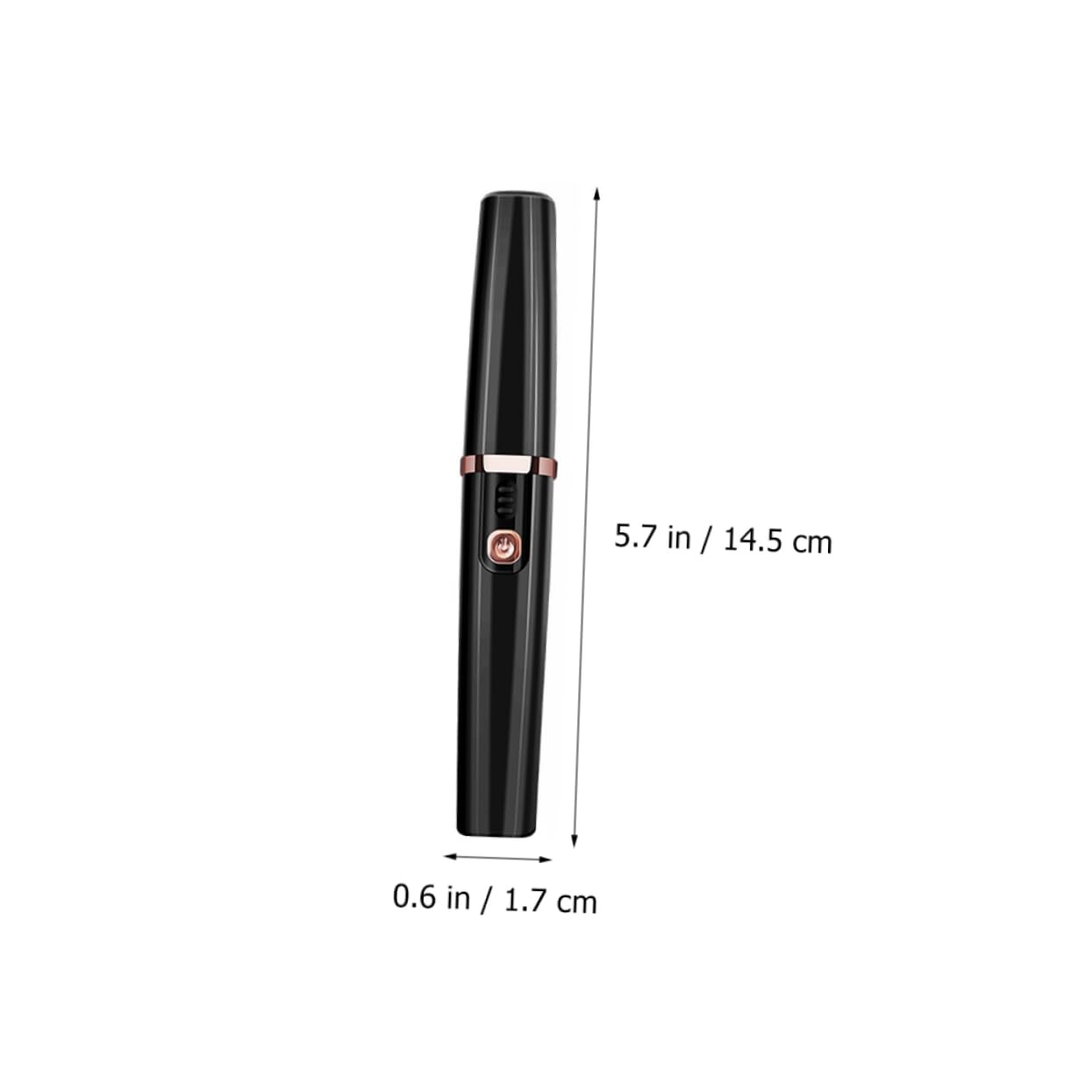 Baluue Electric Eyebrow Trimmer for Women - Facial Hair Remover, Epilator & Shaver - 1PC Black | Painless Eyebrow Shaping, Smooth Skin | Perfect for Travel, Home & Salon Use