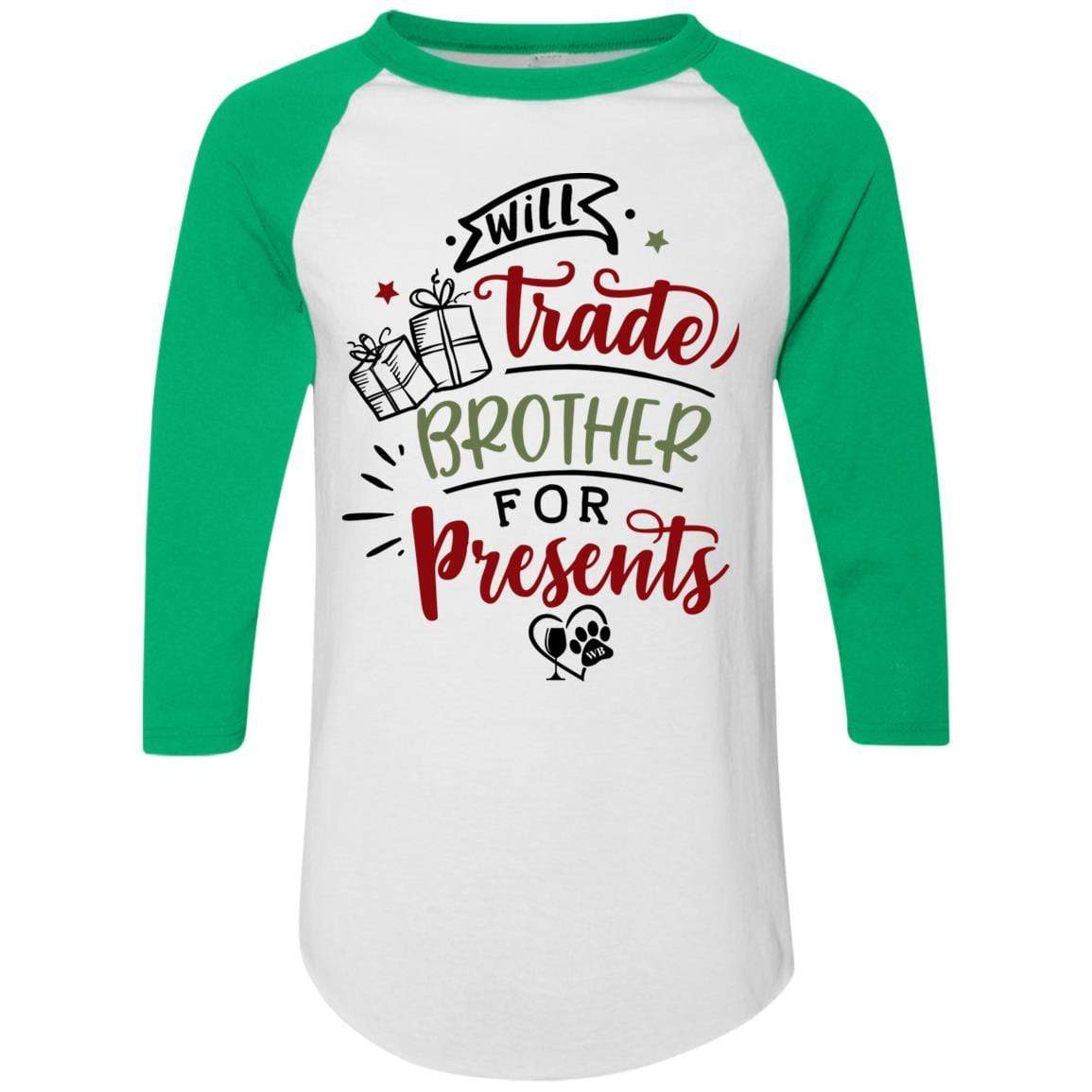 WineyBitches.Co Colorblock Raglan Jersey - Stylish Women's Baseball Tee for Casual Wear, Lounge & Weekend Outfits