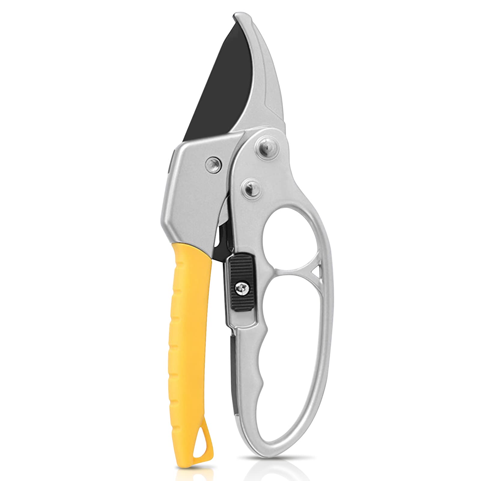Professional High Carbon Steel Pruning Shears - Sharp Garden Clippers & Hand Pruners for Trimming Branches, Plants, and Shrubs | Ideal for Gardening, Landscaping, and Yard Maintenance