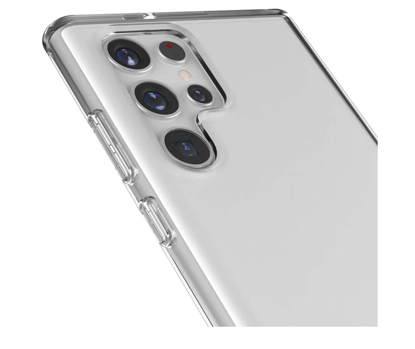 Durable Clear Rubber Armor Case for Samsung Galaxy S23 Ultra - Shockproof Slim Protective Cover for Everyday Use & Outdoor Activities