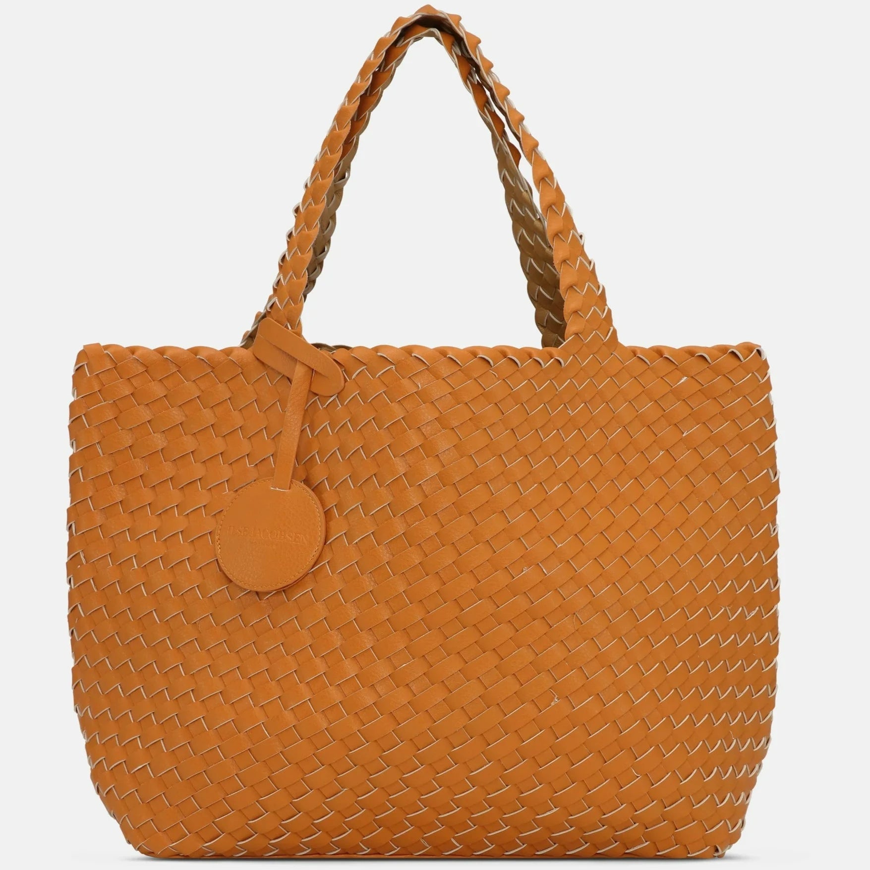 Ilse Jacobsen Reversible Tote Bag - Waterproof & Stylish Women's Handbag for Work, Travel & Shopping | Durable & Spacious Designer Tote with Adjustable Straps