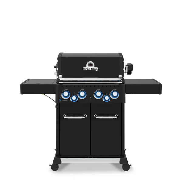 Broil King Baron 490 PRO Gas Grill | Premium Stainless Steel BBQ Grill with 4 Burners | Perfect for Backyard Grilling, Tailgating & Outdoor Cooking