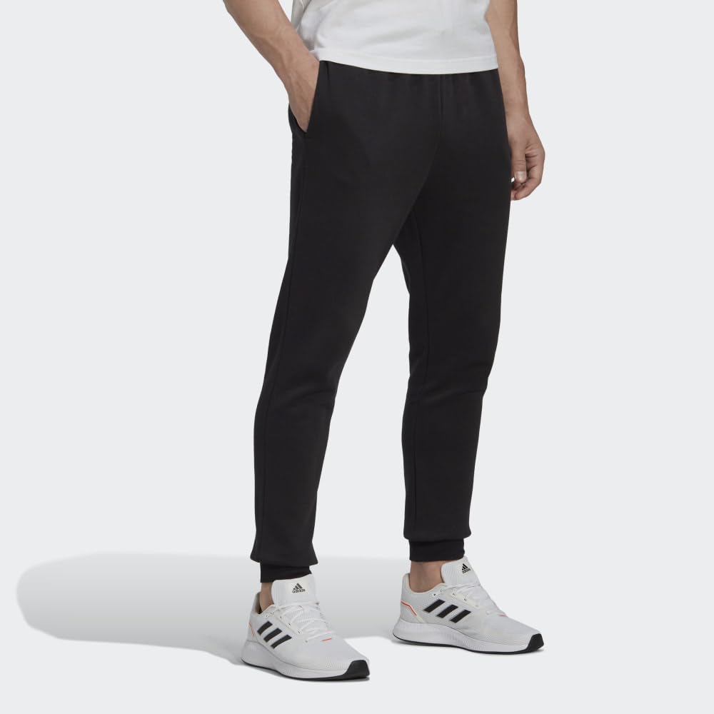 adidas Men's Essentials Fleece Jogger Pants - Comfortable Athletic Sweatpants for Casual Wear, Gym & Lounge