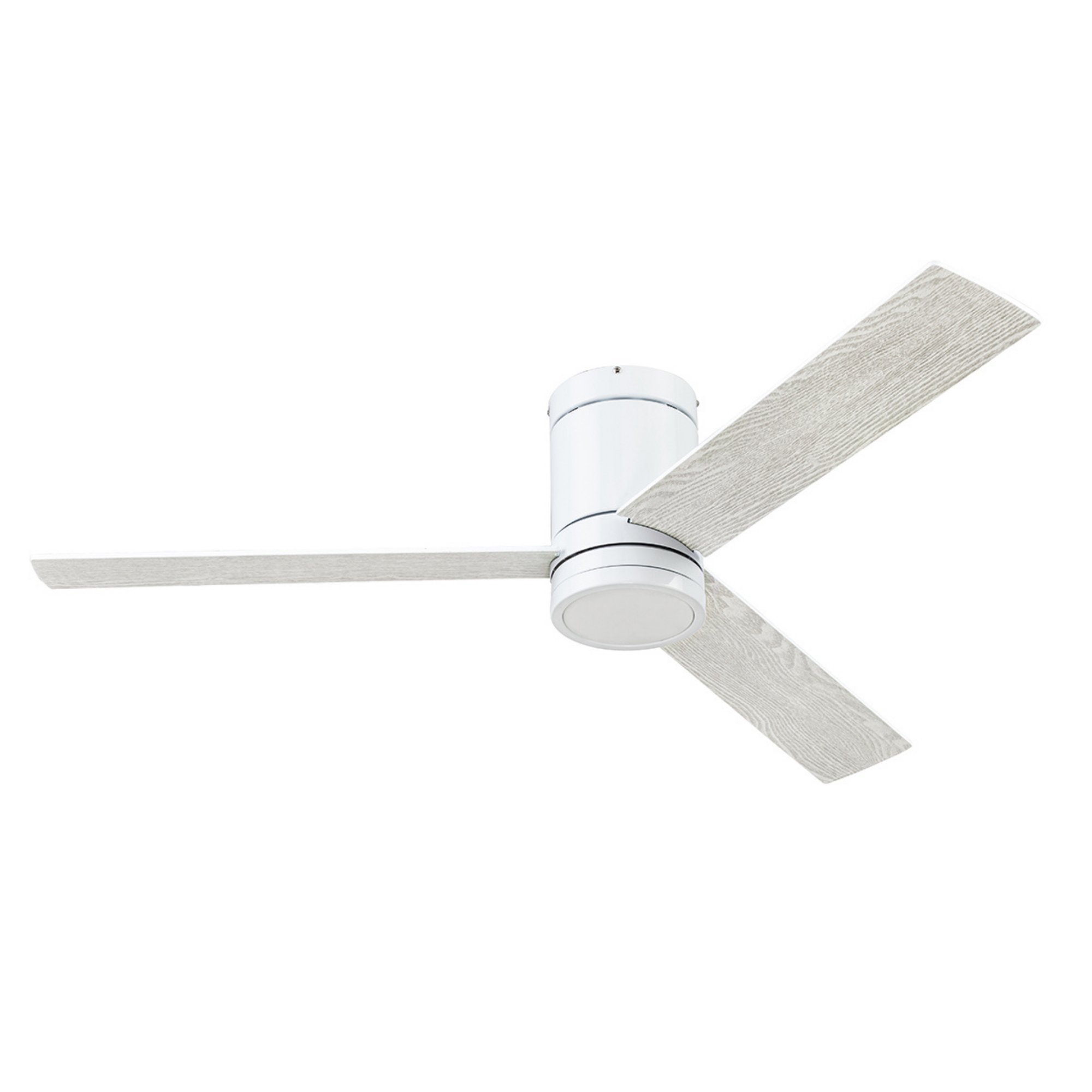 52 Inch White Espy Remote Control Ceiling Fan with Light Kit - Quiet Reversible Motor for Bedroom, Living Room, and Office