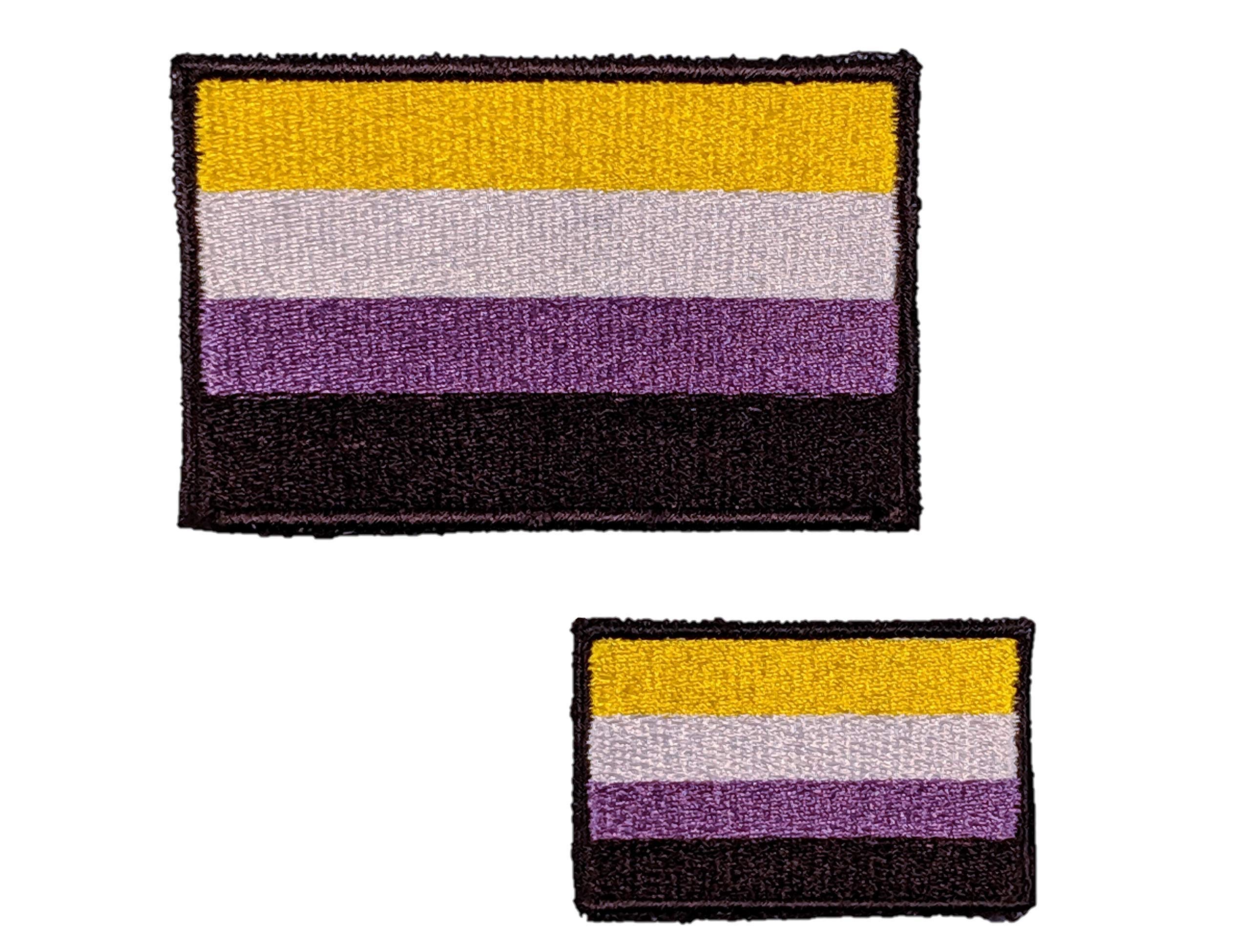 Pansexual Pan Pride Flag Embroidered Patch - LGBTQ+ Pride Accessory for Jackets, Bags & Backpacks - Show Your Pride at Parades & Events