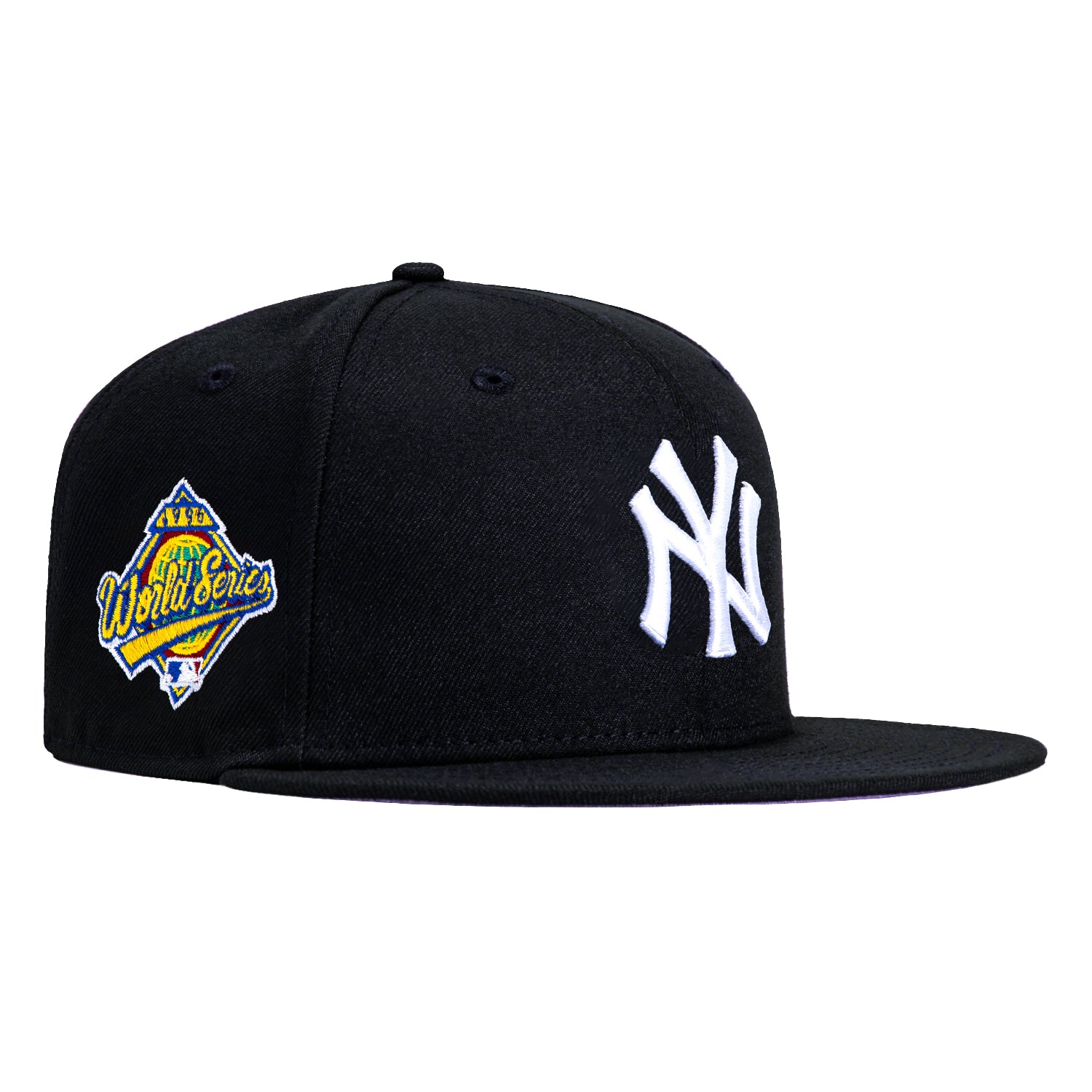 New Era 59Fifty New York Yankees 1996 World Series Patch Pink UV Hat - Navy Blue Baseball Cap for Men & Women - Perfect for Yankees Fans, Sports Events & Casual Wear