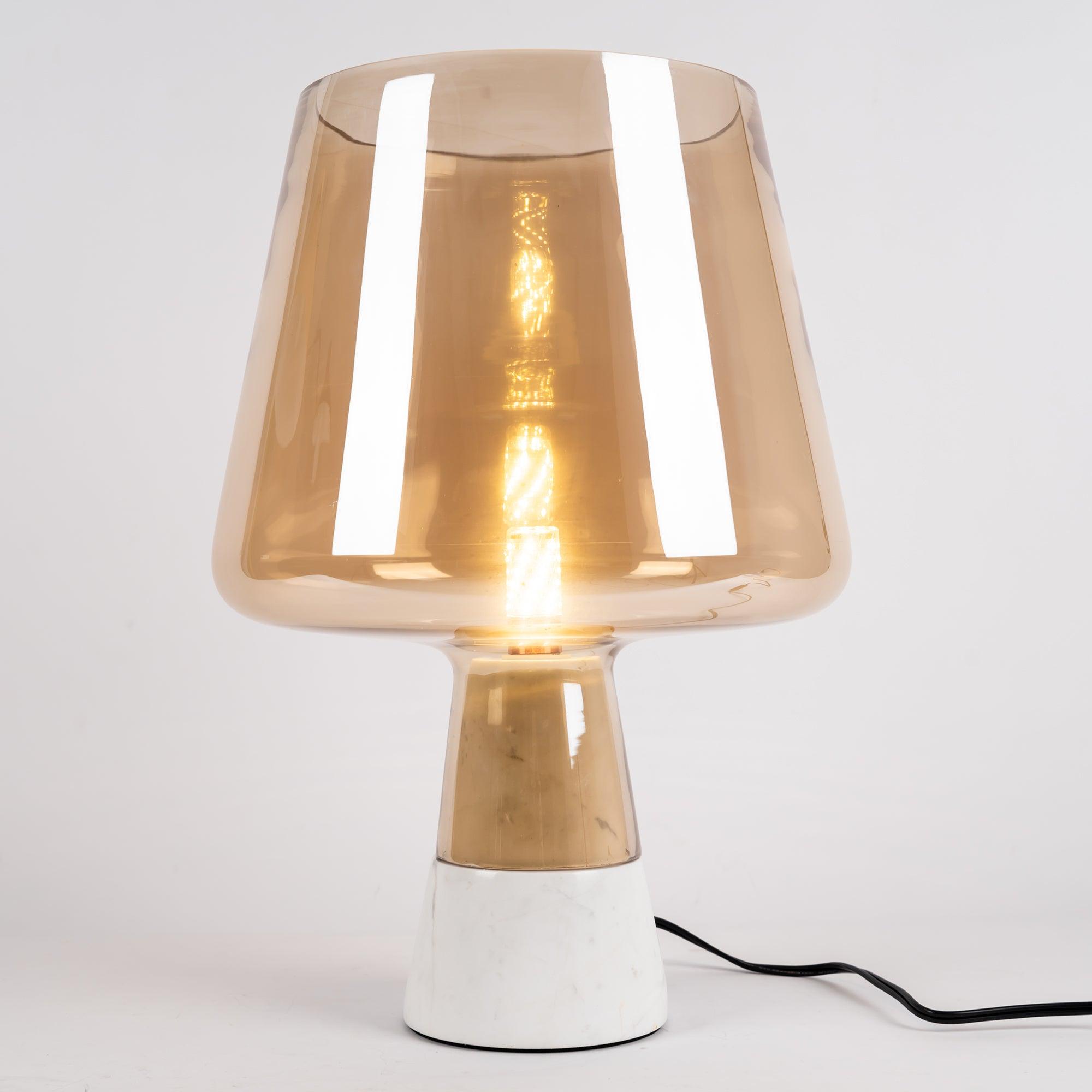 Leimu Modern LED Table Lamp with USB Charging Port - Perfect for Bedroom, Living Room, and Office Reading Light