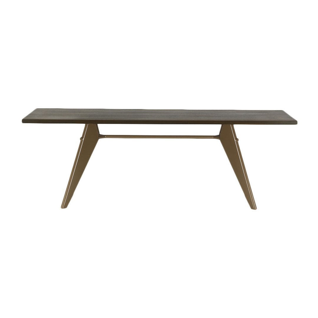 Vitra EM Table - Modern Wooden Dining Table for Small Spaces | Perfect for Apartments, Breakfast Nooks & Cozy Dining Areas