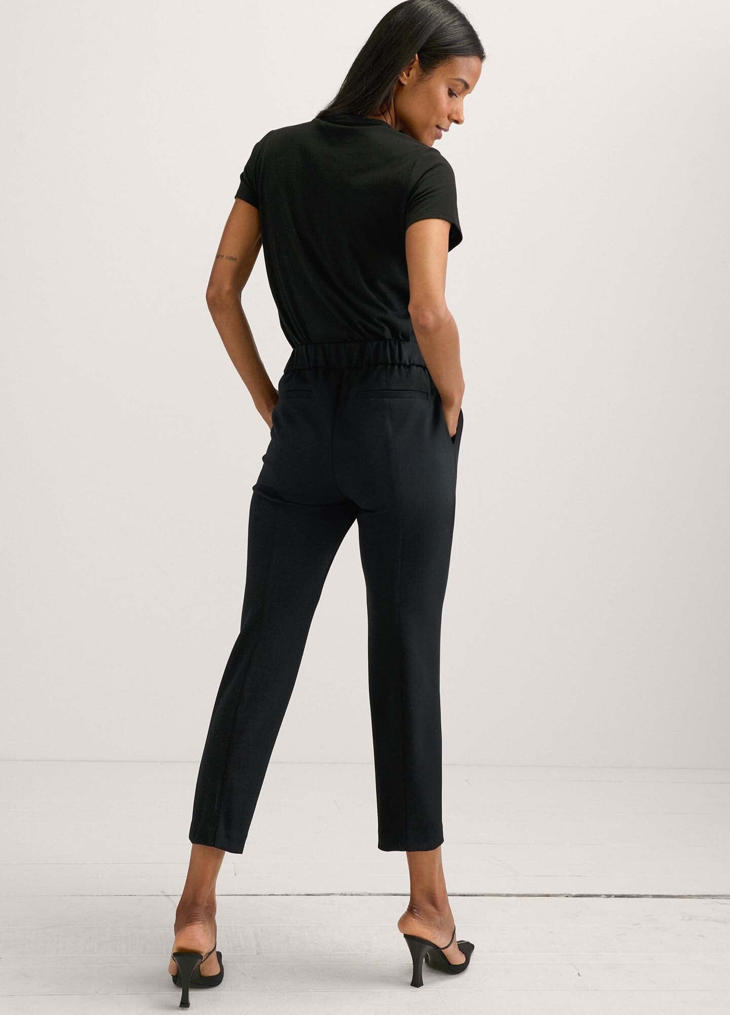 HATCH Stretch Suit Pants for Men - Comfortable Office Dress Pants with Elastic Waistband - Perfect for Business, Work & Formal Occasions