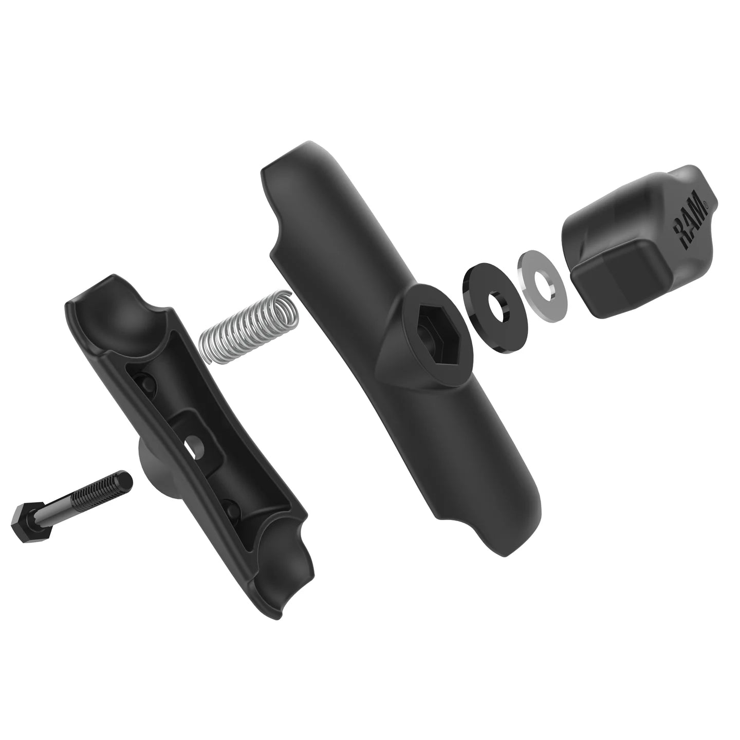 RAM B-201U Double Socket Arm for 1