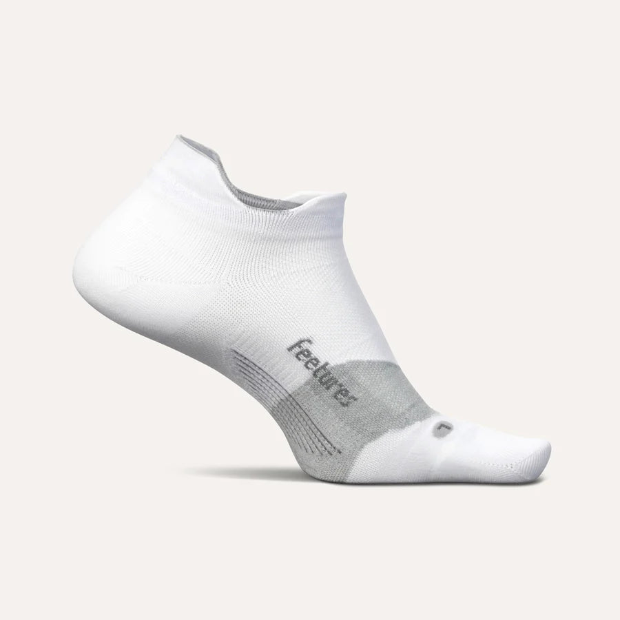 Elite Ultra Light Cushion No Show Socks for Women & Men - Basic White - Comfortable Invisible Liner Socks for Running, Sneakers, and Casual Wear