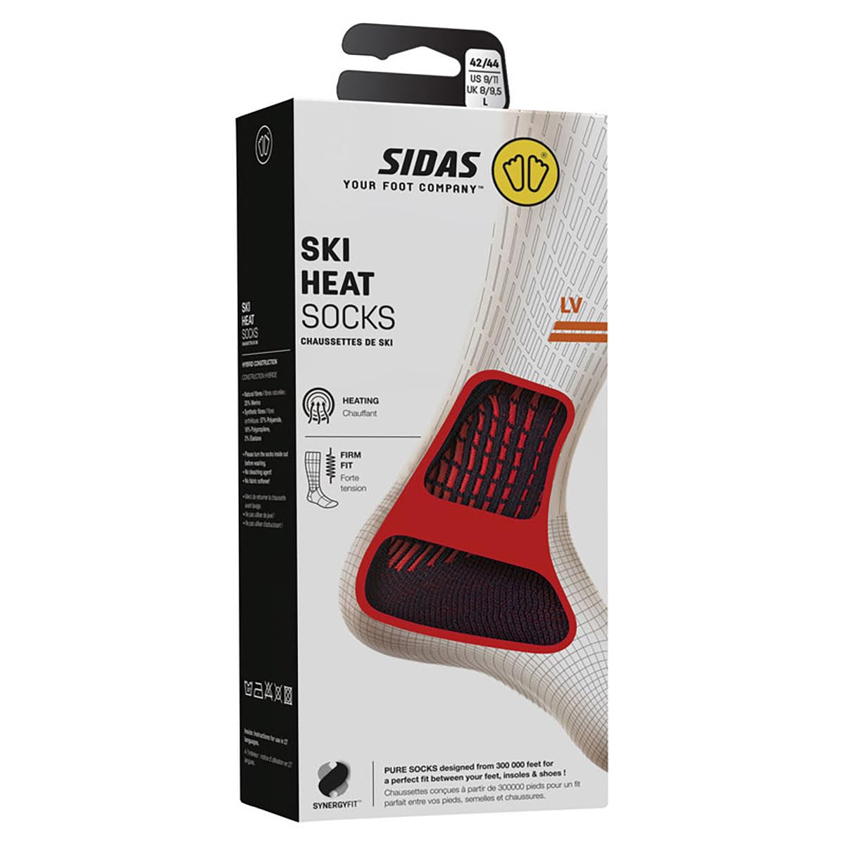 Best Thermal Ski Socks for Men & Women - Cold Weather Snowboarding Heat Socks with Knee Length Design | Perfect for Winter Sports & Outdoor Activities