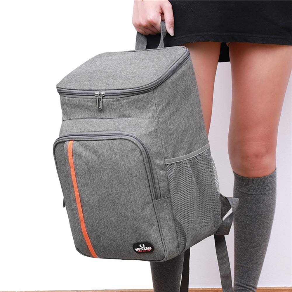 **18L Insulated Cooler Backpack - Leakproof Lightweight Soft Cooler Bag for Men & Women - Perfect for Work, Outdoor Travel, Beach, Picnics, Camping, Hiking & BBQ Parties (Navy Blue)**