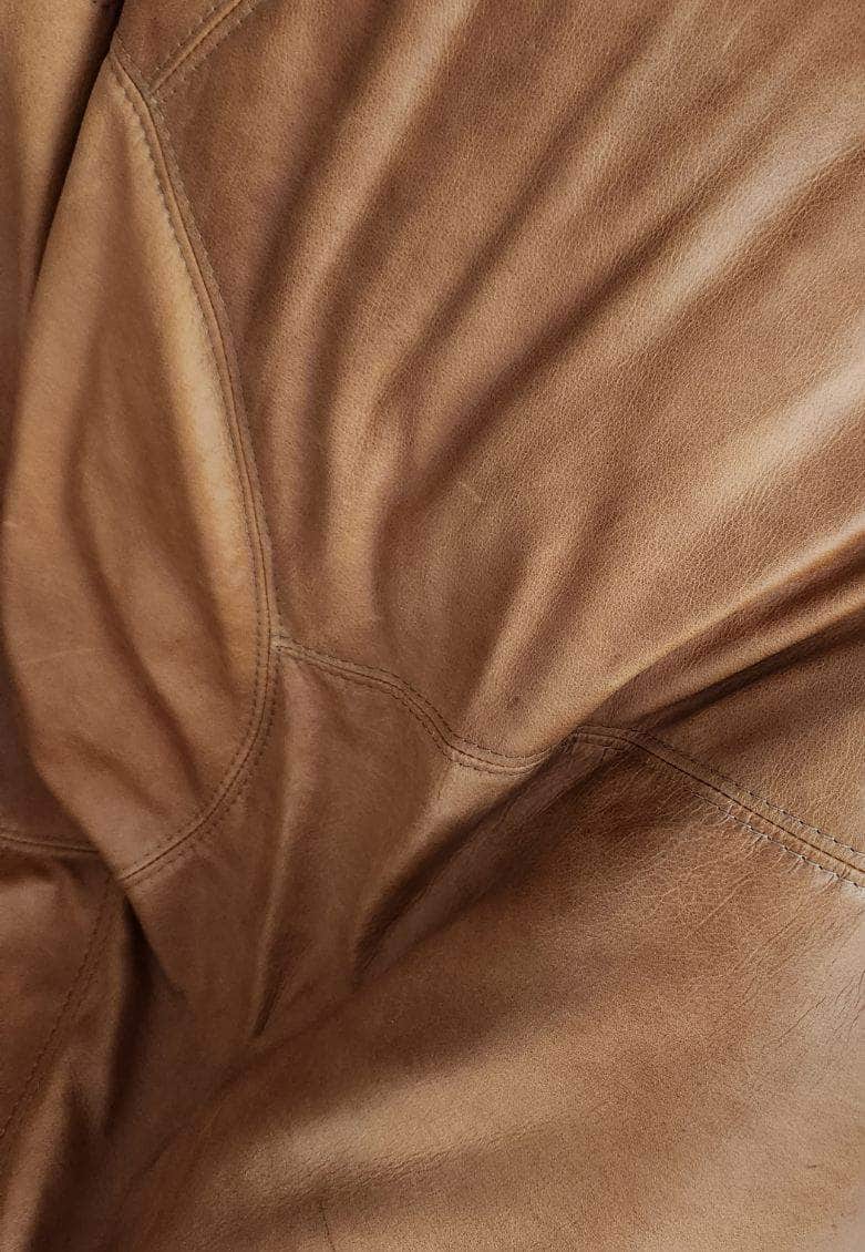 Big Pear Leather Bean Bag Chair - 5 Stylish Colors for Ultimate Comfort | Perfect for Living Room, Bedroom & Game Room Relaxation