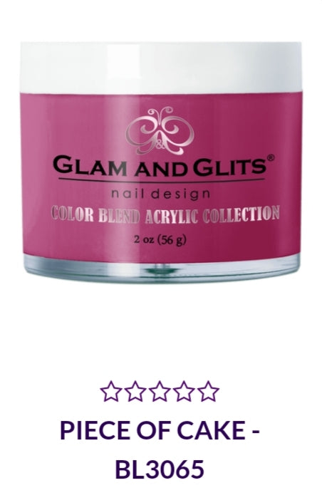 Glam and Glitz Color Blend Collection Vol.2 - BL3065 - 2 oz Nail Polish - Piece of Cake Shade - Long Lasting & High Pigment - Perfect for Parties, Weddings & Special Occasions