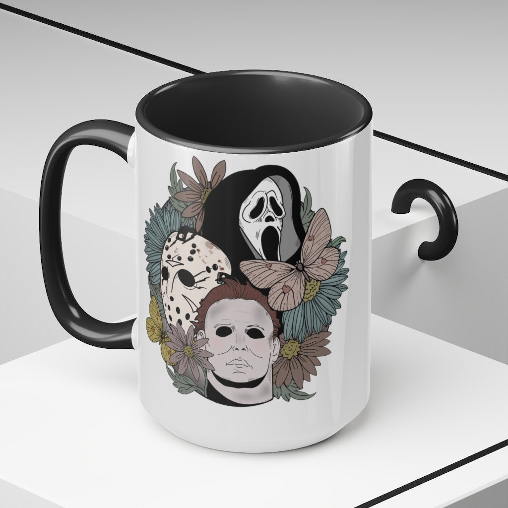 Serial Killer 15 oz Coffee Mug - Unique Novelty Gift for True Crime Fans - Perfect for Home, Office or Halloween Decor