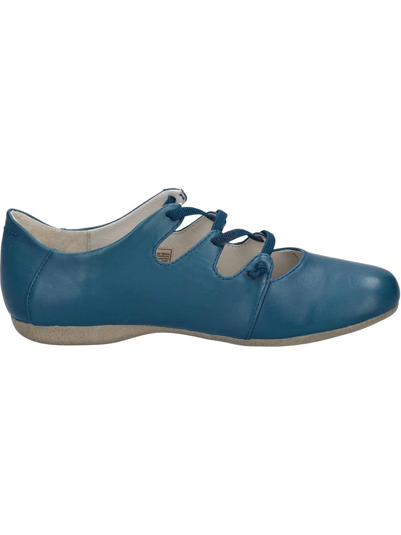 Josef Seibel Fiona 04 Women's Blue Ballet Flats - Size 5.0 - Comfortable Casual Shoes for Work, Travel & Everyday Wear