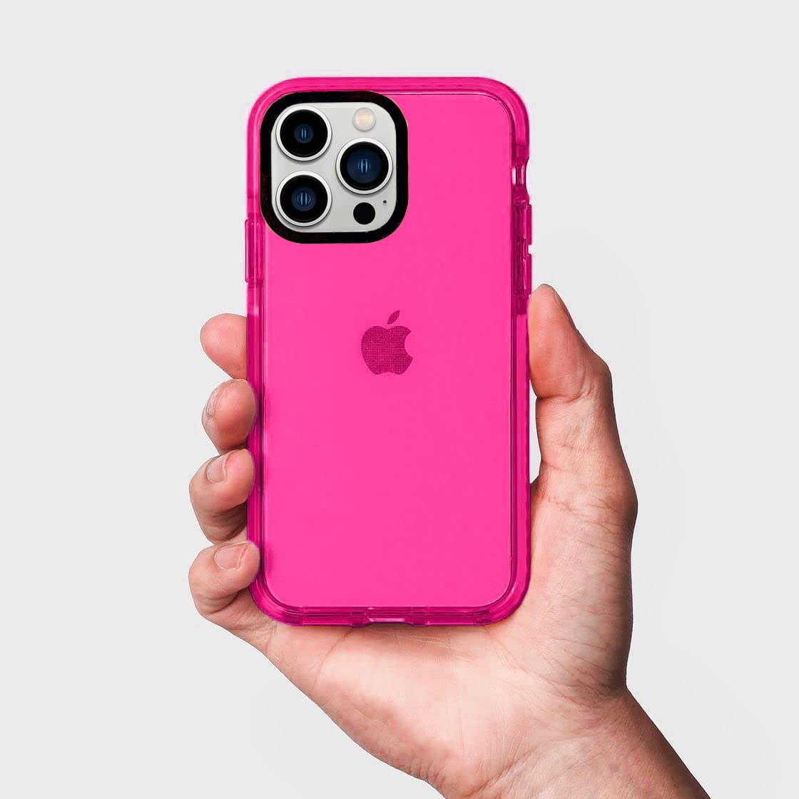 Retro Neon Clear Case for iPhone 14 Pro (6.1 Inch) - Cute 80s Style Vibrant Design Soft Silicone Shockproof Protective Cover with Camera Protector | Perfect Gift for Women, Trendy Accessory for Daily Use & Night Out