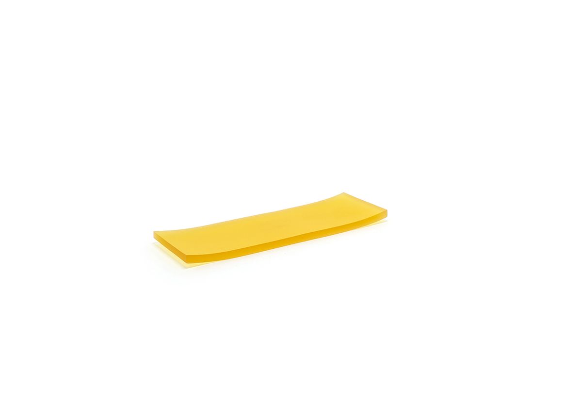 FOH Nassau Tray - 12 x 4 Inches, 6 Pack - Durable Plastic Serving Tray for Parties, Events, and Catering