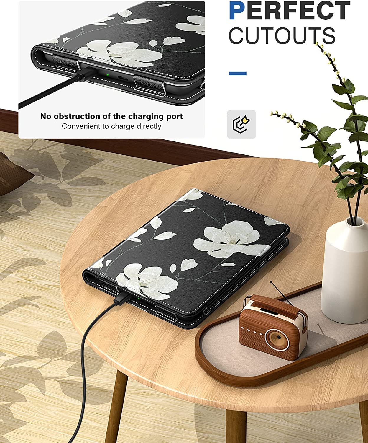 GUKSRASO Kindle 11th Generation Case 2022 - Ultra Lightweight PU Leather Cover with Auto Wake/Sleep | Compatible with Kindle 11th Gen (Not Paperwhite/Oasis) | Durable E-Reader Protection | Perfect Gift for Book Lovers | Ideal for Reading, Travel, Commuting, Study, Home & Office Use | Great for Daily Use, Business Trips, Coffee Shops & Relaxation Time | Perfect for Kindle 11th Gen Users Who Love Reading Anywhere - Bed, Beach, Park, Library or While Traveling