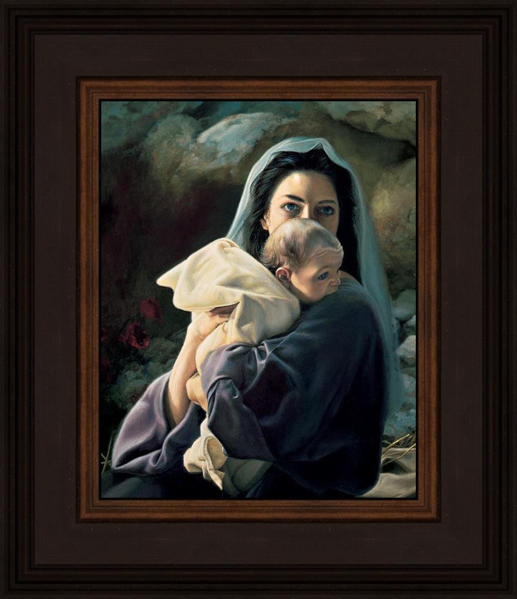 Be It Unto Me Religious Painting by Liz Lemon Swindle - Inspirational Christian Art for Home, Church & Office Decor