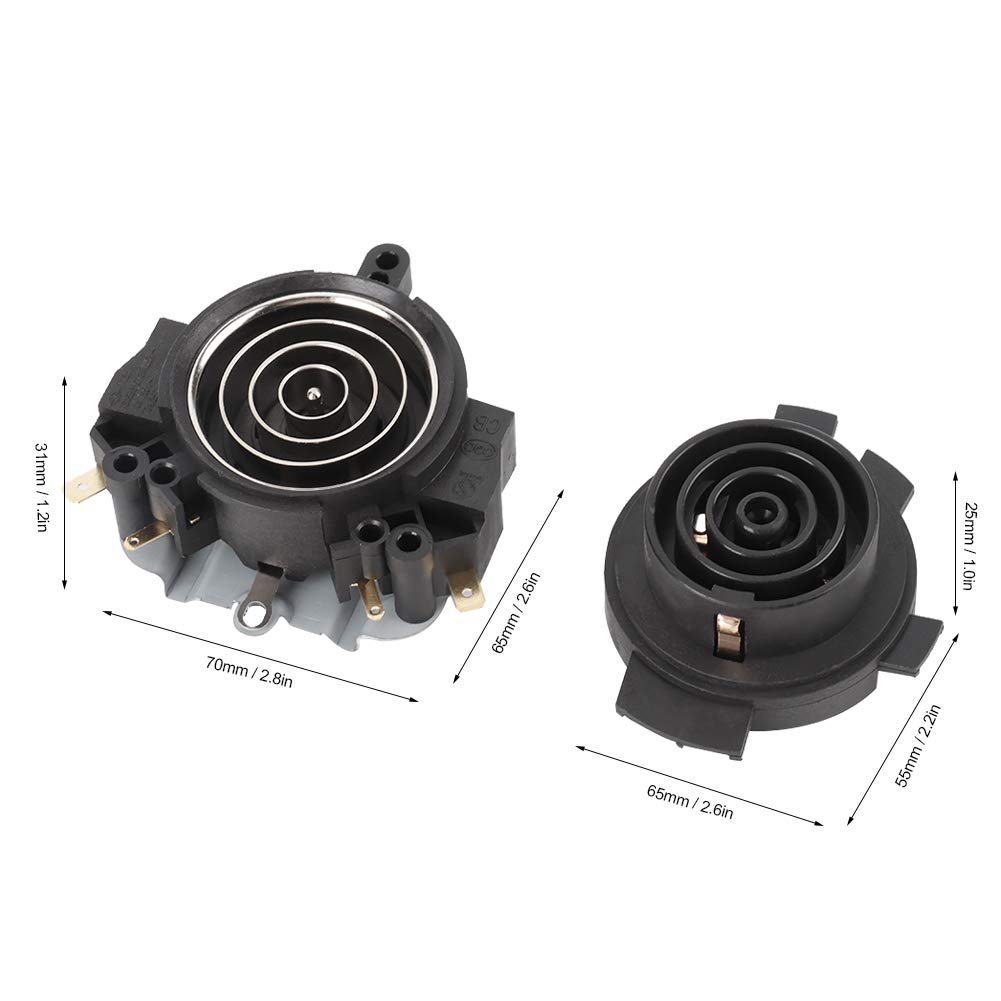 KSD688-5 & KSD368-5 Electric Kettle Thermostat Switch Replacement Part - High Quality Thermostat for Electric Kettle Base Repair - Perfect for Home Kitchen, Office & Tea Making Accessories