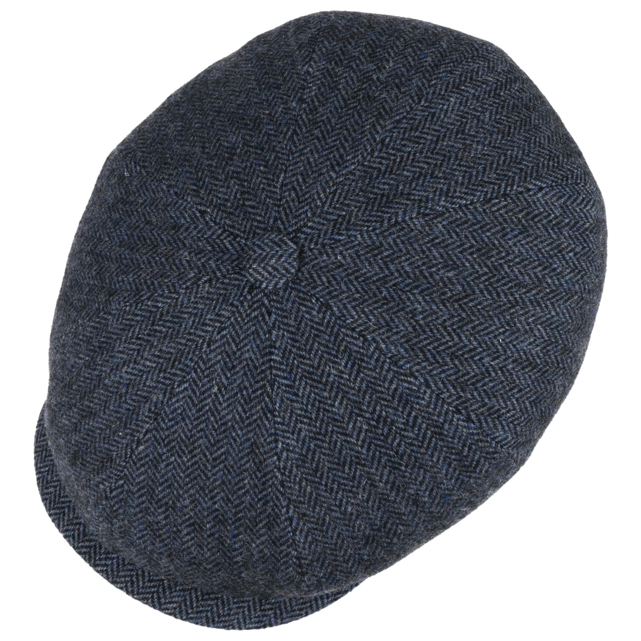 JJ Hats - Premium Wool Herringbone Eight-Panel Cap for Men & Women | Classic Newsboy Style for Outdoor Activities, Travel & Fashion