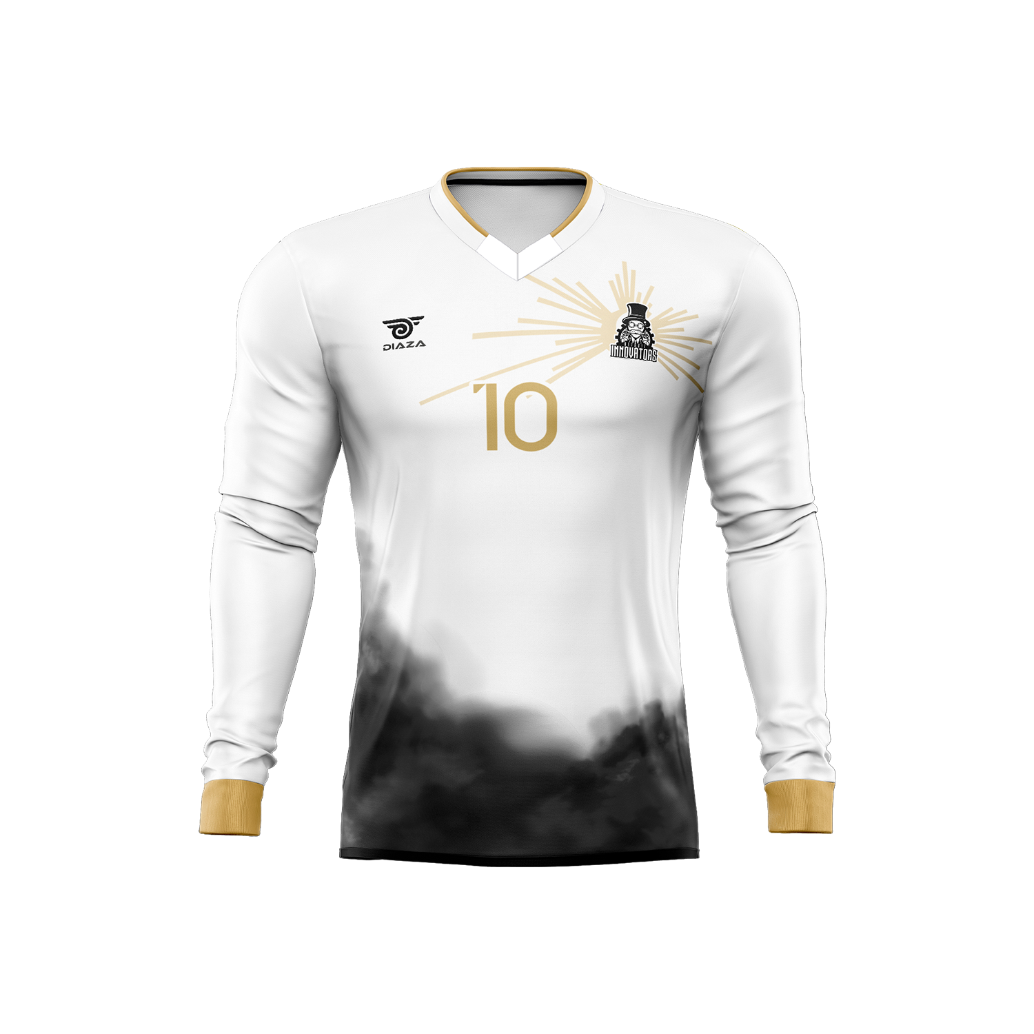 Detroit Innovators Away Long Sleeve Jersey - Men's Baseball Shirt for Sports & Casual Wear - Perfect for Game Day, Team Events & Street Style