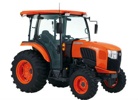 Kubota L5460HSTCC 54 HP Compact Tractor - 4WD Hydrostatic Transmission for Farming, Landscaping & Property Maintenance
