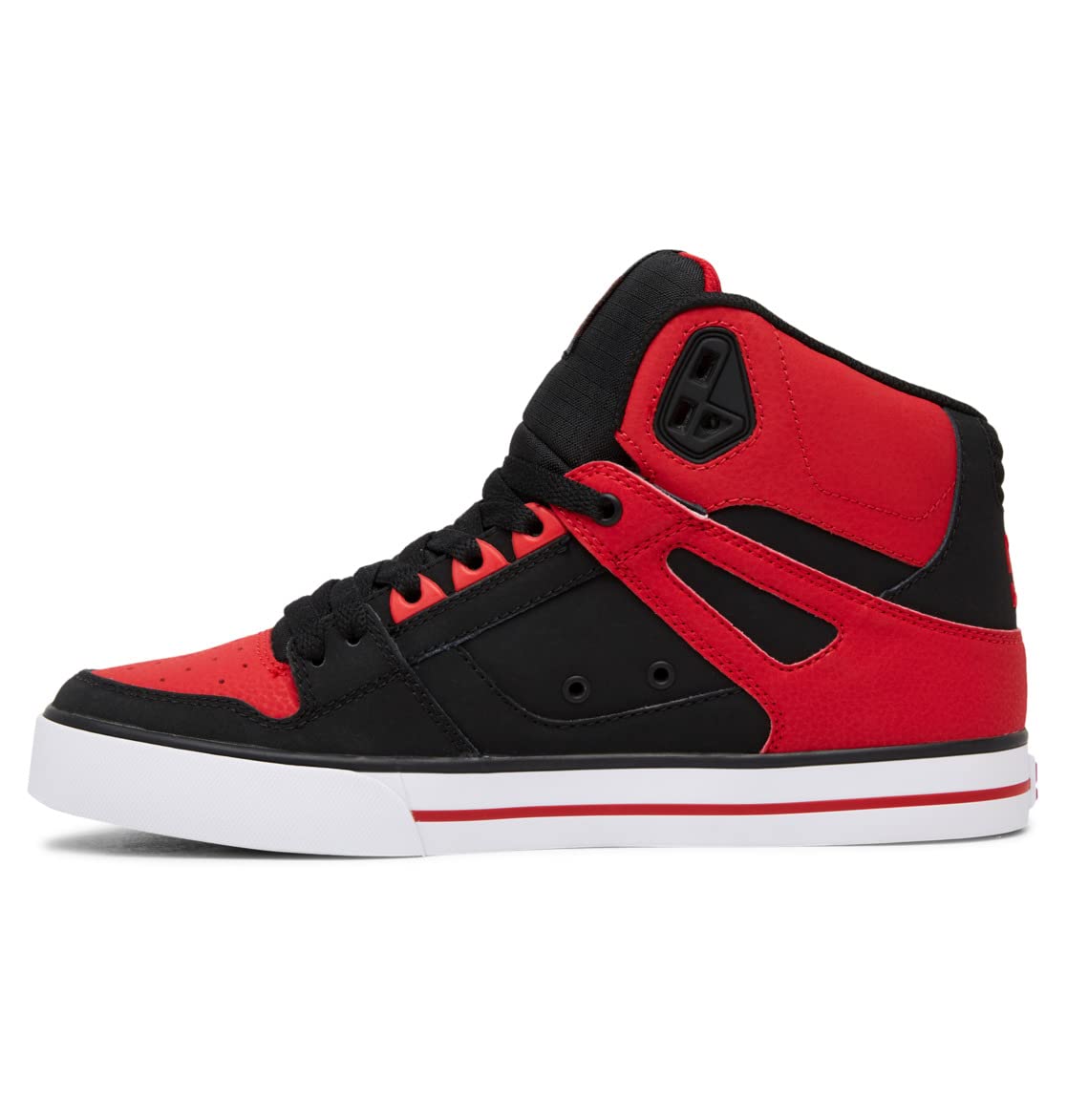 DC Shoes Pure High-Top Leather Sneakers for Men - Stylish & Durable Men's Athletic Shoes for Skateboarding, Streetwear & Casual Wear