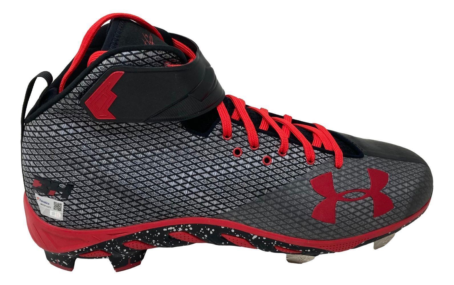 Bryce Harper Autographed Game-Issued Philadelphia Phillies Under Armour Cleats - Pair - Fanatics Certified - Perfect for Collectors and Baseball Fans