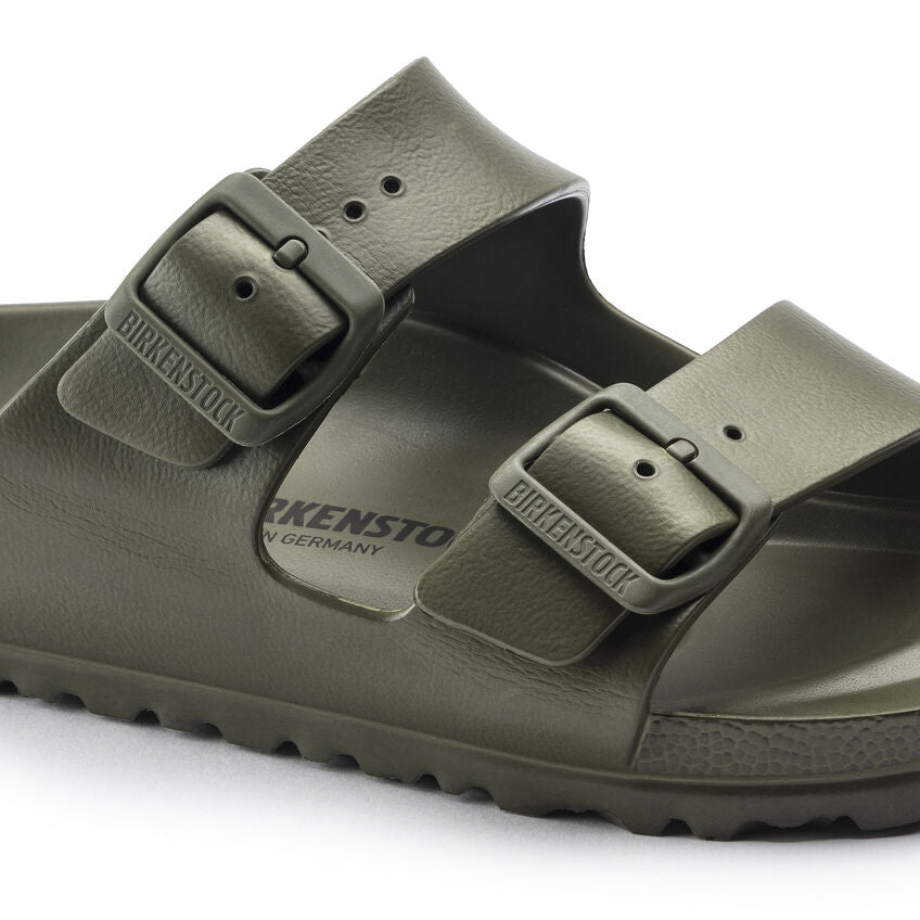 Birkenstock Arizona Essentials EVA Sandal in Khaki - Comfortable & Lightweight Unisex Slides for Men & Women | Perfect for Beach, Pool, Travel & Casual Wear