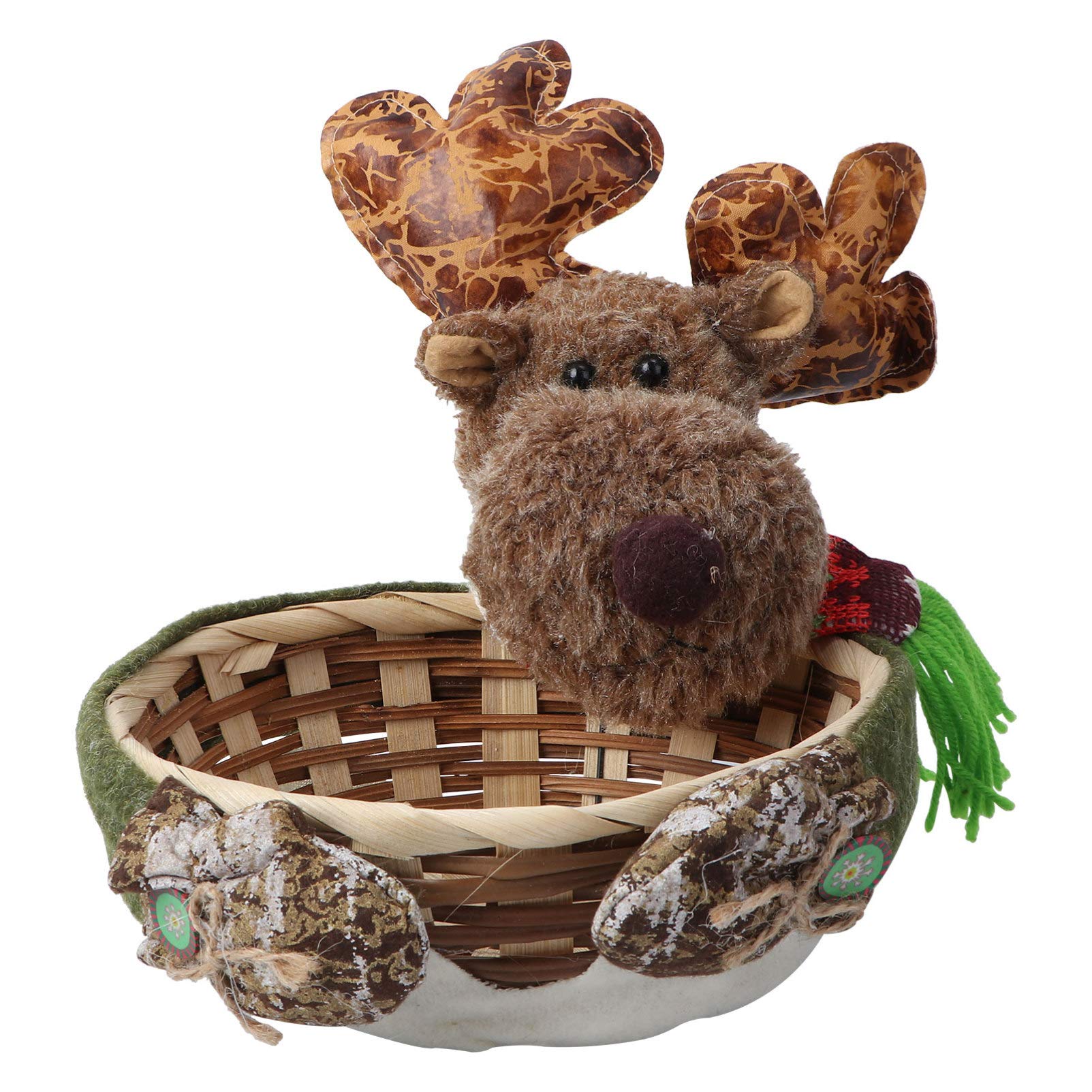 Christmas Candy Storage Basket - Holiday Party Decor & Gift Box