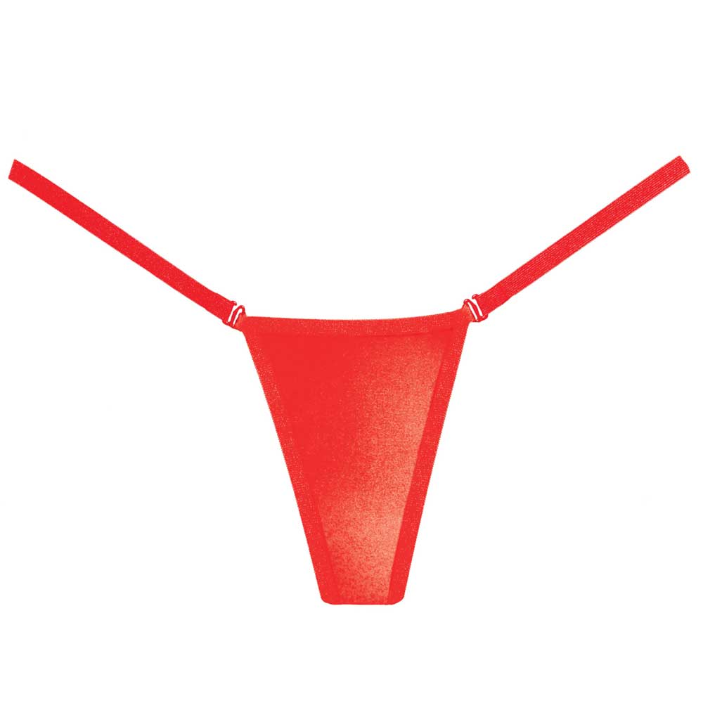 Allure Adore Sexy V String Panties for Women - Lace Cheeky Underwear for Date Night & Special Occasions
