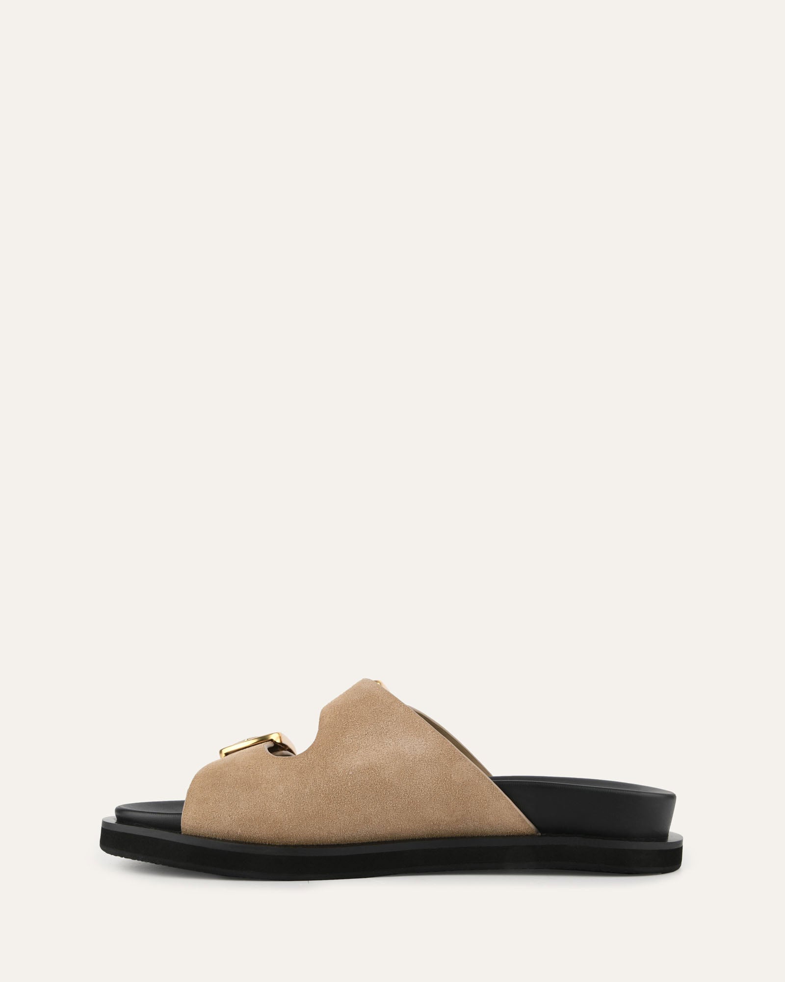 EGON Flat Sandals for Women - Comfortable Marsh Suede Slides - Perfect for Beach, Pool, and Summer Outfits